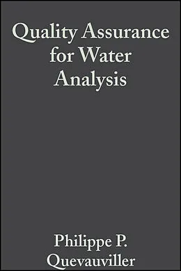 E-Book (pdf) Quality Assurance for Water Analysis von Philippe Quevauviller