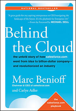 Livre Relié Behind the Cloud de Marc Benioff, Carlye Adler