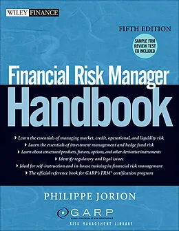 E-Book (epub) Financial Risk Manager Handbook von Philippe Jorion