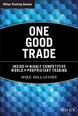 Livre Relié One Good Trade de Bellafiore Mike