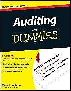 Couverture cartonnée Auditing for Dummies de Loughran Maire