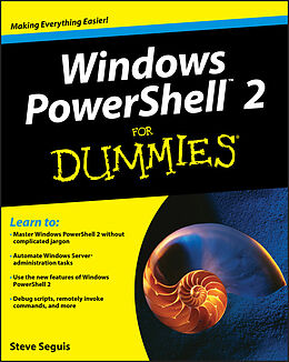 E-Book (epub) Windows PowerShell 2 For Dummies von Steve Seguis