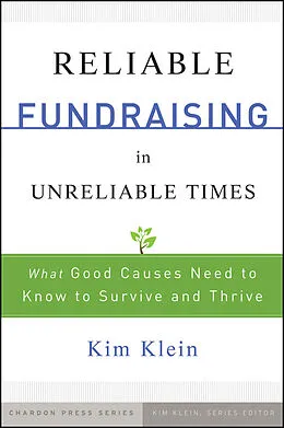 E-Book (pdf) Reliable Fundraising in Unreliable Times von Kim Klein