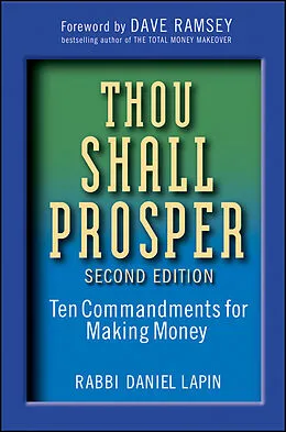 E-Book (epub) Thou Shall Prosper von Daniel Lapin