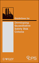 eBook (pdf) Guidelines for Developing Quantitative Safety Risk Criteria de Unknown