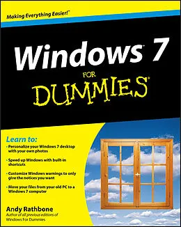 E-Book (pdf) Windows 7 For Dummies von Andy Rathbone