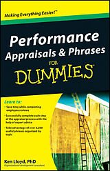 eBook (epub) Performance Appraisals and Phrases For Dummies de Ken Lloyd