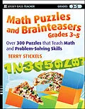 E-Book (epub) Math Puzzles and Brainteasers, Grades 3-5 von Terry Stickels