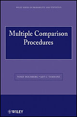 Couverture cartonnée Multiple Comparison Procedures de Yosef Hochberg, Ajit C Tamhane