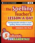 E-Book (pdf) The Spelling Teacher's Lesson-a-Day, von Edward B. Fry