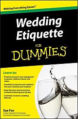 E-Book (epub) Wedding Etiquette For Dummies von Sue Fox