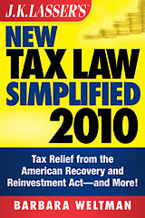 E-Book (pdf) J,K, Lasser's New Tax Law Simplified 2010, von Barbara Weltman