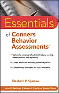 E-Book (epub) Essentials of Conners Behavior Assessments von Elizabeth P. Sparrow