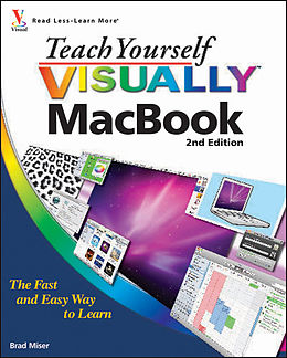 eBook (pdf) Teach Yourself VISUALLY MacBook de Brad Miser