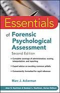 E-Book (epub) Essentials of Forensic Psychological Assessment von Marc J. Ackerman