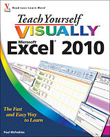 E-Book (pdf) Teach Yourself VISUALLY Excel 2010, von Paul McFedries