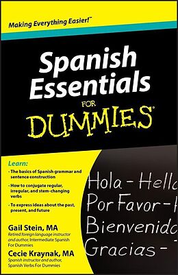 eBook (pdf) Spanish Essentials For Dummies de Gail Stein, Mary Kraynak
