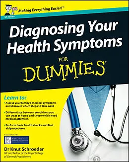 E-Book (epub) Diagnosing Your Health Symptoms For Dummies von Knut Schroeder