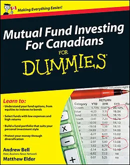 E-Book (epub) Mutual Fund Investing For Canadians For Dummies von Andrew Bell, Matthew Elder
