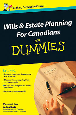 E-Book (pdf) Wills and Estate Planning For Canadians For Dummies von Margaret Kerr, JoAnn Kurtz