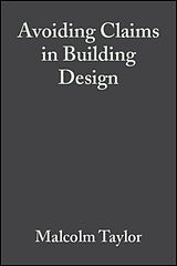 eBook (pdf) Avoiding Claims in Building Design de Malcolm Taylor