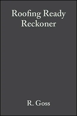 E-Book (pdf) Roofing Ready Reckoner von R. Goss, C. N. Mindham