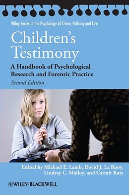 Livre Relié Children's Testimony de Michael E. (University of Cambridge, Uk) La Lamb