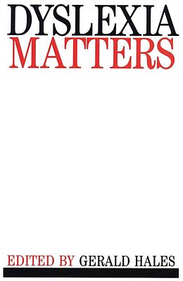 eBook (pdf) Dyslexia Matters de Gerald Hales