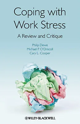 E-Book (pdf) Coping with Work Stress von Philip J. Dewe, Michael P. O'Driscoll, Cary Cooper