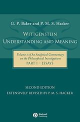 eBook (pdf) Wittgenstein: Understanding and Meaning de Gordon P. Baker, P. M. S. Hacker