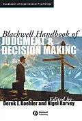 E-Book (pdf) Blackwell Handbook of Judgment and Decision Making von