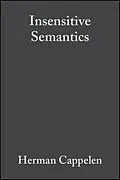 E-Book (pdf) Insensitive Semantics von Herman Cappelen, Ernest Lepore
