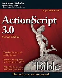 E-Book (pdf) ActionScript 3.0 Bible von Roger Braunstein