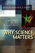 E-Book (pdf) Why Science Matters von Robert W. Proctor, E. J. Capaldi