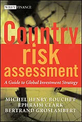 Fester Einband Country Risk Assessment von Michel Henry Bouchet, Ephraim Clark, Bertrand Groslambert