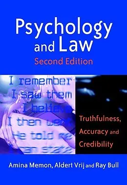 E-Book (pdf) Psychology and Law von Amina A Memon, Aldert Vrij, Ray Bull