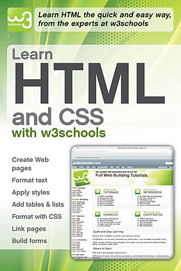 eBook (pdf) Learn HTML and CSS with w3Schools de W3schools