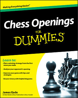 eBook (epub) Chess Openings For Dummies de James Eade