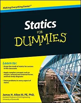 E-Book (pdf) Statics For Dummies von James H. Allen