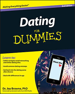 Couverture cartonnée Dating For Dummies de Browne Joy