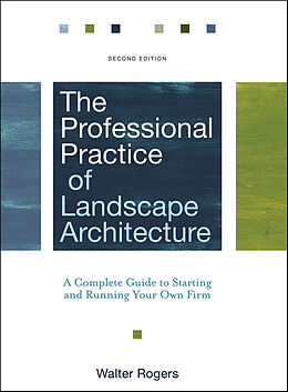 eBook (epub) Professional Practice of Landscape Architecture de Walter Rogers