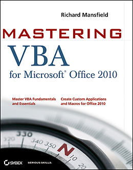 eBook (pdf) Mastering VBA for Office 2010 de Richard Mansfield