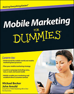 eBook (epub) Mobile Marketing For Dummies de Michael Becker, John Arnold