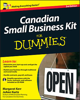 E-Book (pdf) Canadian Small Business Kit For Dummies von Margaret Kerr, JoAnn Kurtz