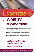 E-Book (pdf) Essentials of WMS-IV Assessment von Lisa W. Drozdick, James A. Holdnack, Robin C. Hilsabeck