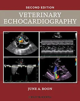 eBook (epub) Veterinary Echocardiography de June A. Boon