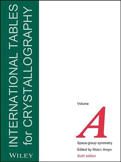 International Tables for Crystallography, Volume A