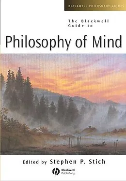 E-Book (pdf) The Blackwell Guide to Philosophy of Mind von Stephen P. Stich, Ted A. Warfield