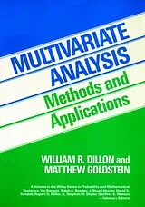 Fester Einband Multivariate Analysis von Dillon William R., Goldstein Matthew