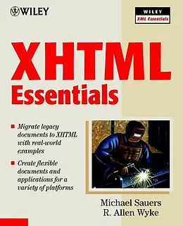 E-Book (pdf) XHTML Essentials von Michael Sauers, R. Allen Wyke